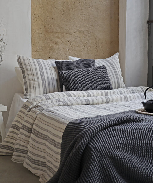 Noa Bettbezug Off White-Beige-Grey