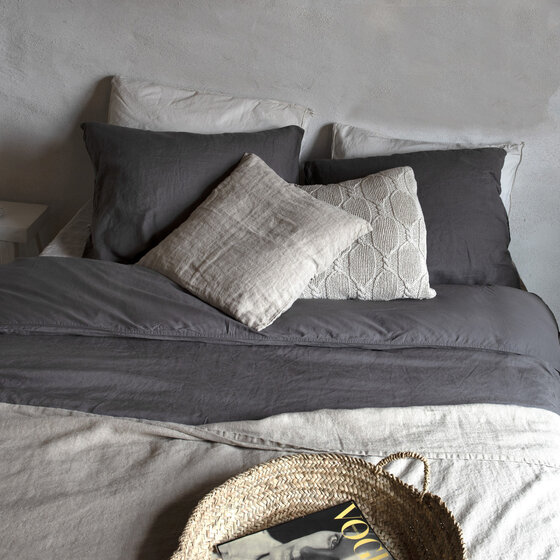 Sofie Bettbezug Dark Grey