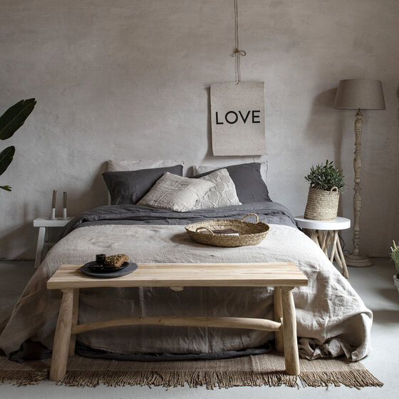 Maxime duvet cover Dark Grey