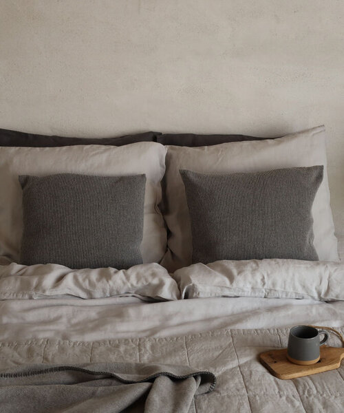 Maxime 100% linnen dekbedovertrek Light Grey