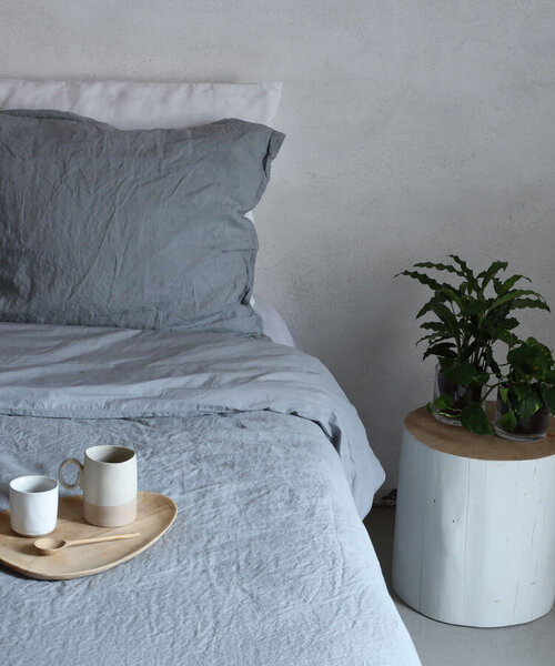 Remy Bettbezug Blue Grey