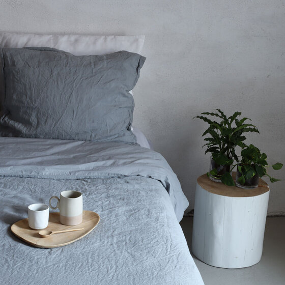 Housse de couette Remy Blue Grey