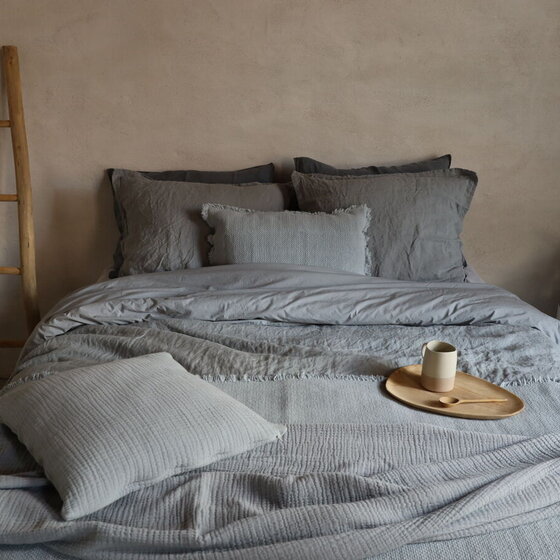 Remy Bettbezug Blue Grey