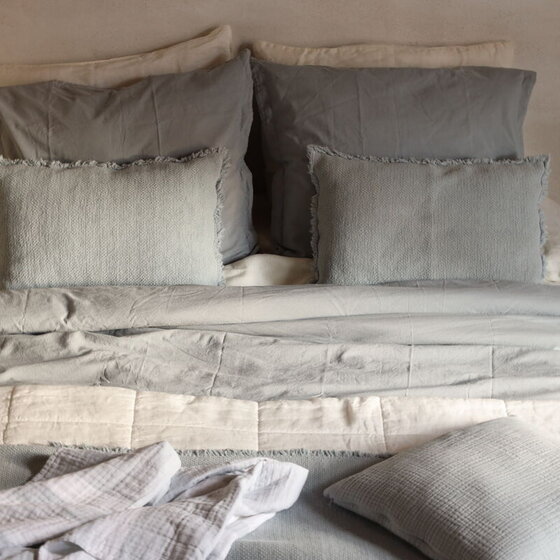 Remy Bettbezug Blue Grey