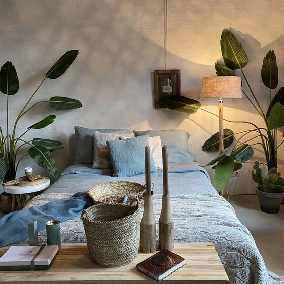 Housse de couette Maxime Powder Ocean Green