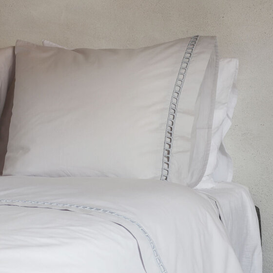Housse de couette Geneve White