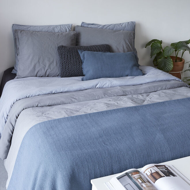 House de couette blue grey 