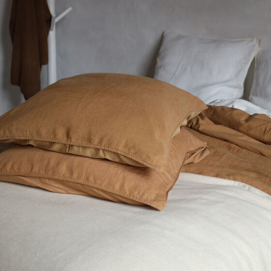 Housse de couette Sofie Cognac