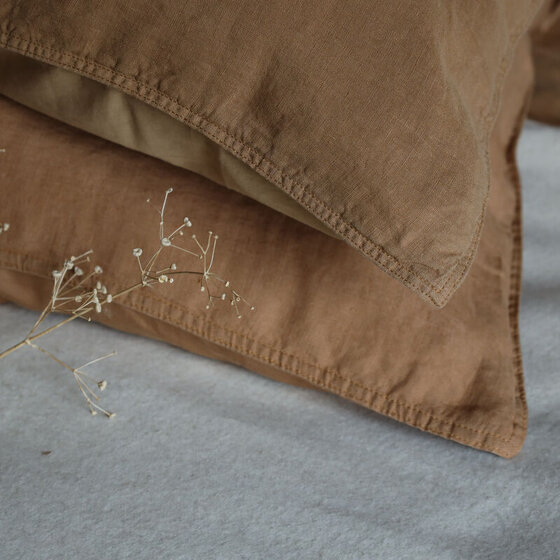 Housse de couette Sofie Cognac