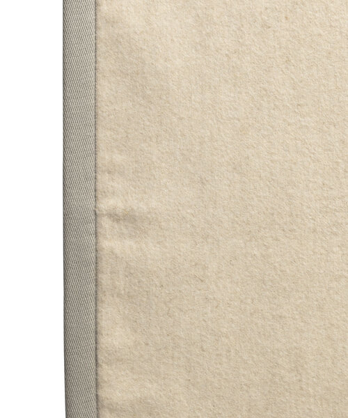 Helsinki plaid und Kissen Band Taupe