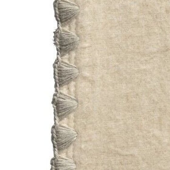 Helsinki plaid en kussen Stitching Taupe