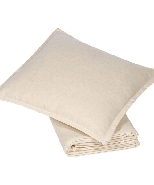 Helsinki plaid and cushion band Natural