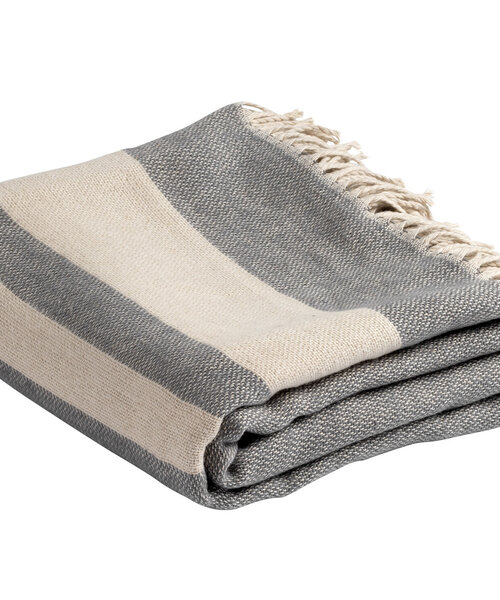 Plaid Lon Natural-Dark Grey