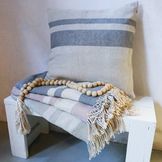 Plaid Lon Natural-Dark Grey 