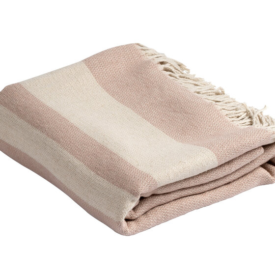 Plaid Lon Natural-Powder