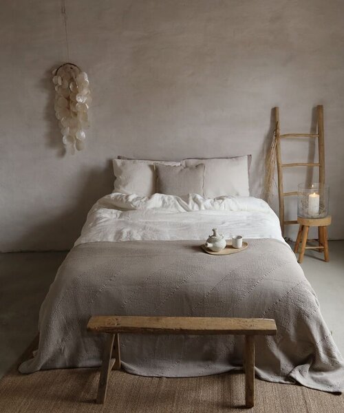 Maxime duvet cover Powder Off White