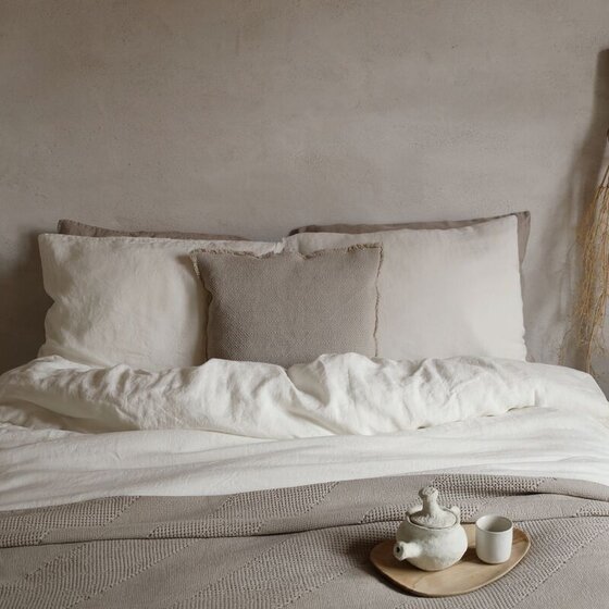 Maxime duvet cover Powder Off White