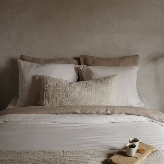 Maxime Bettbezug Powder Off White