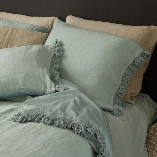 Loulou duvet cover Ocean Green 