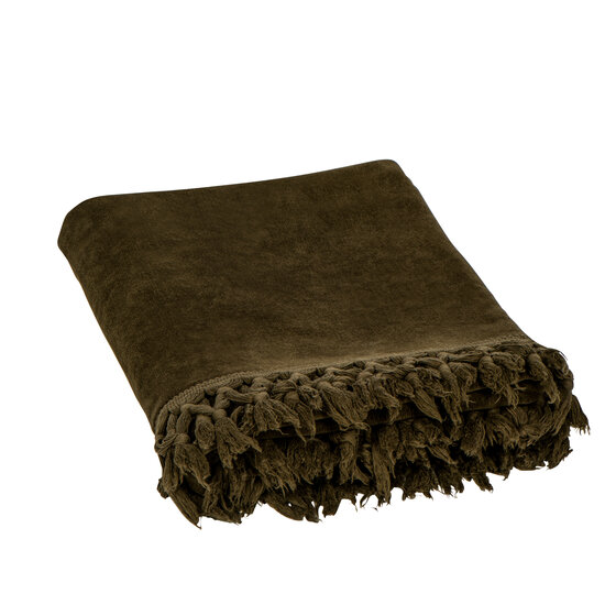 Oslo plaid brown