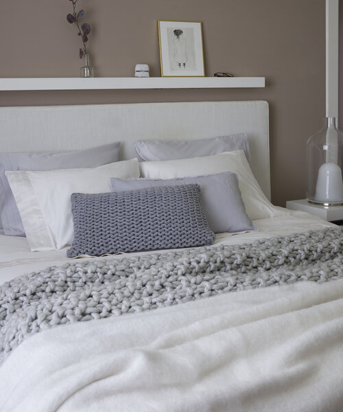 New York Duvet cover Light Grey