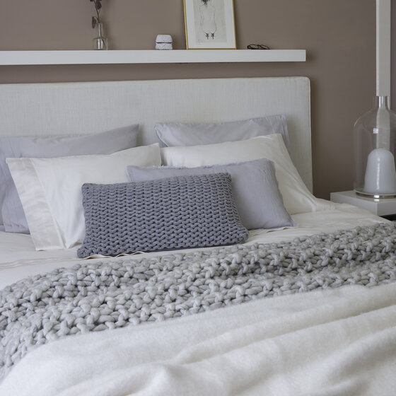 Housse de couette New York Light Grey