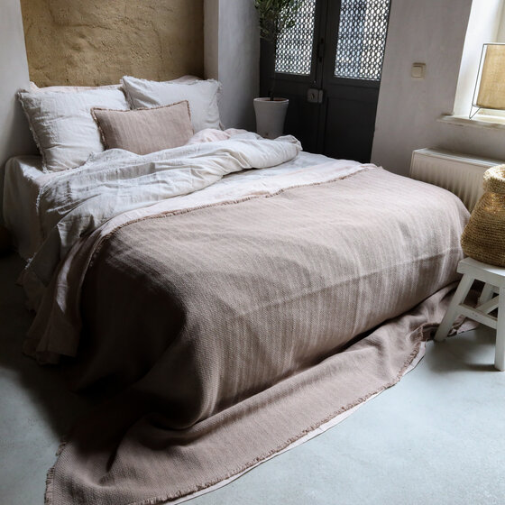 Zoe duvet cover natural