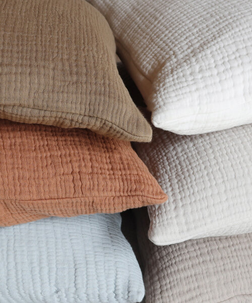 Puglia Kissen Chocolate Brown