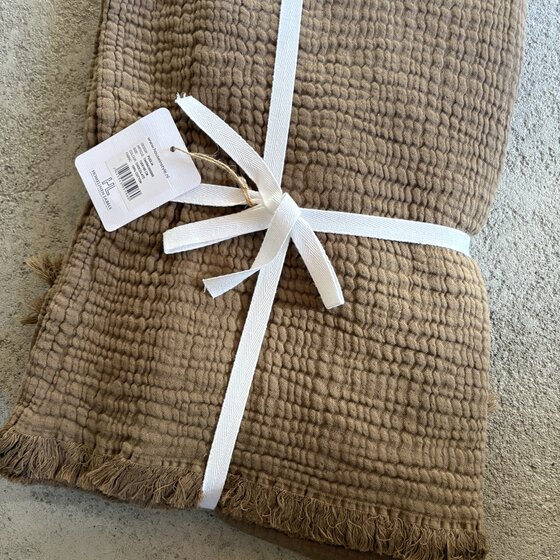 Puglia plaid  Chocolate Brown