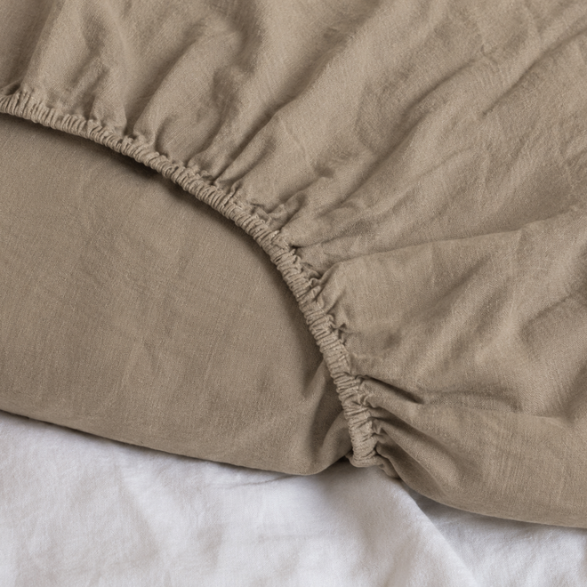 drap housse Bilbao Oak 