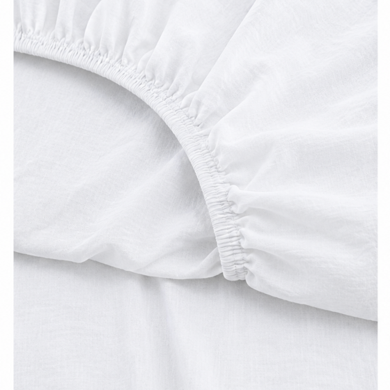 drap housse Bilbao White
