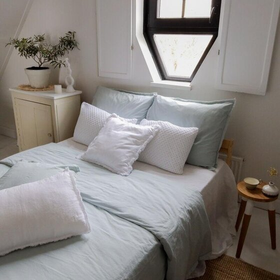 Housse de couette Amsterdam Celadon