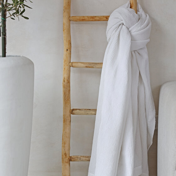 Leros Plaid white
