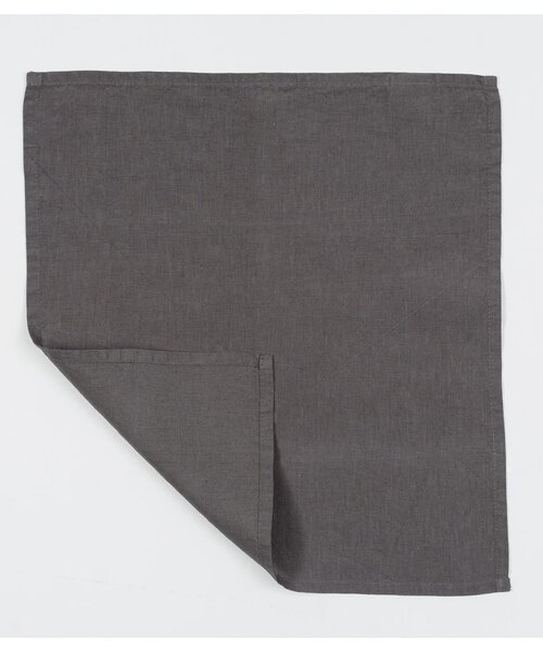 Maxime tablecloth and napkin Dark Grey