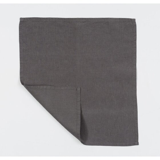 Maxime tablecloth and napkin Dark Grey