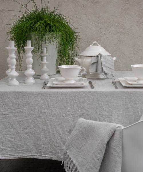 Maxime Serviette Light Grey