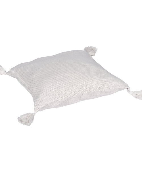 Sardinie plaid and cushion marble