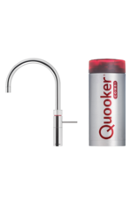 Quooker kranen Quooker Fusion Round Chroom met Combi+ 2.2 reservoir