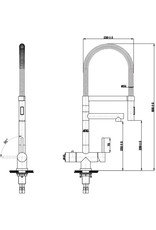 Selsiuz kranen Selsiuz XL Copper / Koper met Combi (Extra) boiler