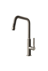 Gessi luxe keukenkraan Gessi Mechanical Rvs-pvd met uittrekbare perlator