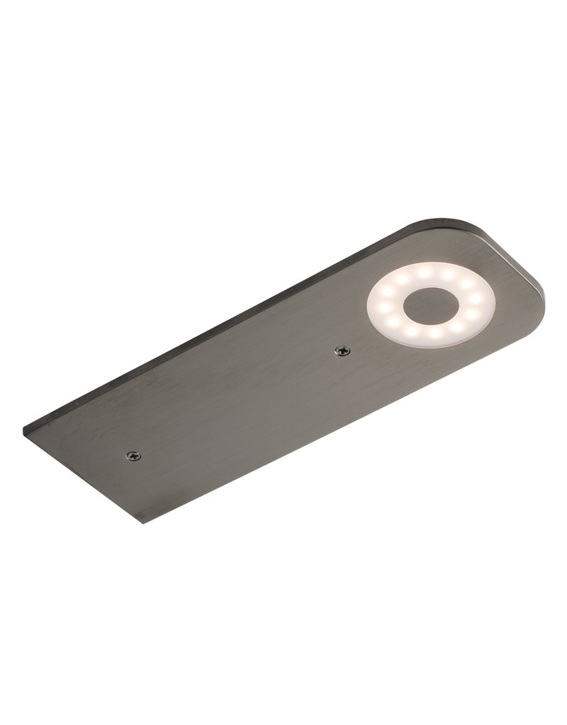 Lanesto Lanesto Ischia ledverlichting Gun Metal met touchdimmer Set van 1 ledspot