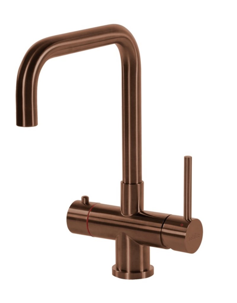 Selsiuz kranen  Selsiuz Haaks Copper / Koper met TITANIUM Combi (Extra) boiler