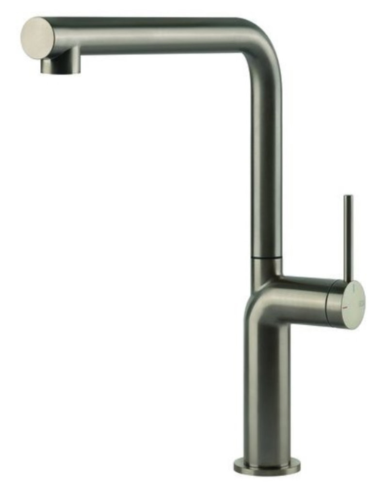 Gessi luxe keukenkraan Gessi Stelo Recht RVS-PVD