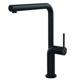 Gessi luxe keukenkraan Gessi Stelo Recht Zwart