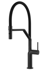 Gessi luxe keukenkraan Gessi Stelo Flexibel Zwart