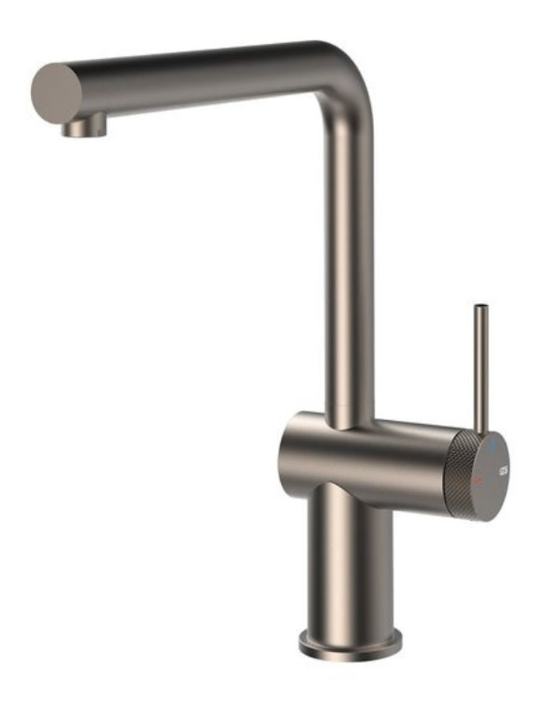 Gessi luxe keukenkraan Gessi Inedito Recht RVS-PVD