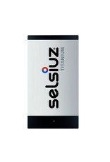 Selsiuz kranen Selsiuz Push Haaks Inox (RVS) met TITANIUM Single boiler