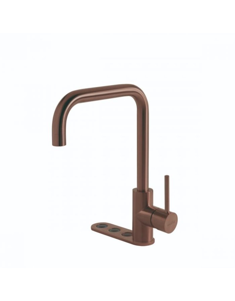 Selsiuz kranen Selsiuz Unlimited 5-in-1 Haaks Copper / Koper met TITANIUM Single boiler en Cooler