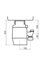 Insinkerator InSinkErator PREMIUM 550 EC voedselrestenvermaler