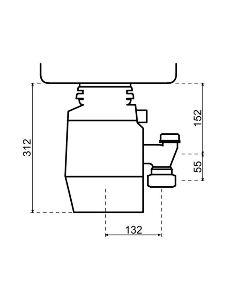 Insinkerator InSinkErator PREMIUM 550 EC voedselrestenvermaler
